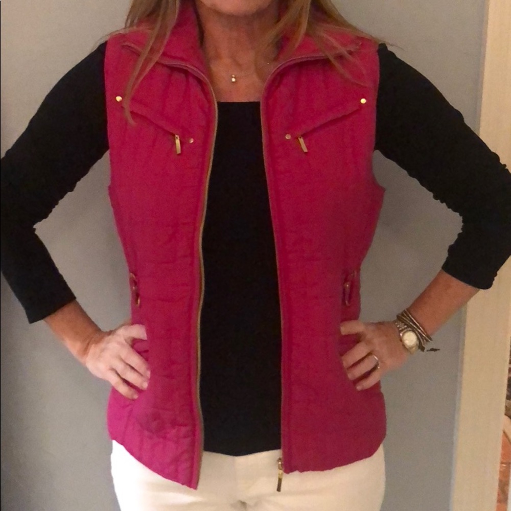 Pink vest